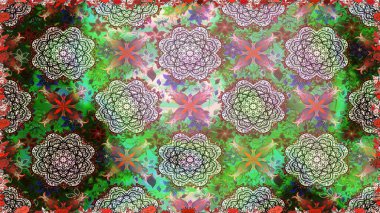 Soyut süper sevimli ve ilginç bir resim.