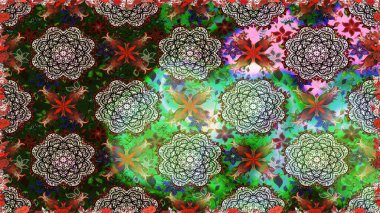 Soyut süper sevimli ve ilginç bir resim.