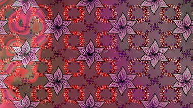 Soyut süper sevimli ve ilginç bir resim.