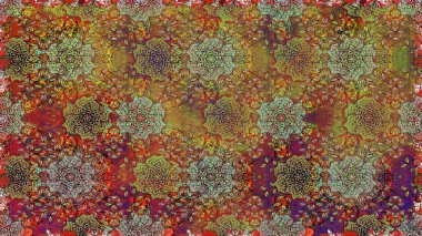 Soyut süper sevimli ve ilginç bir resim.