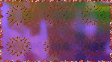 Soyut süper sevimli ve ilginç bir resim.