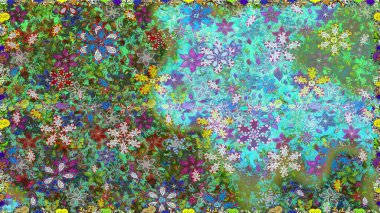 Soyut süper sevimli ve ilginç bir resim.