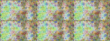 Kusursuz çiçek deseni. Tarafsız renklerde çiçekler. Asya tekstil tarzında. Raster illüstrasyonu. Raster illüstrasyonu.