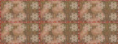 El çizimi Raster çizimi. Duvar kağıdı, web sitesi arka planı, ambalaj kağıdı, davetiye, broşür, afiş veya web sitesi için kusursuz çiçek deseni kullanılabilir. Parlak elementlerin.