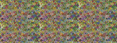 Tekstil ya da kitap kapakları, imalat, duvar kağıtları, baskı, hediye paketi ve yapıştırma kitabı için çiçeksiz arka plan. Küçük çaplı çiçeklerdeki basit şirin desenler. Raster illüstrasyonu.