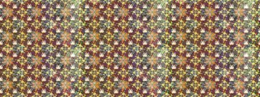 Güzel suluboya yaz çiçekleri deseni..