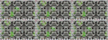 Kusursuz Vintage Çiçek Deseni. Raster Kalça dokusu deseni.