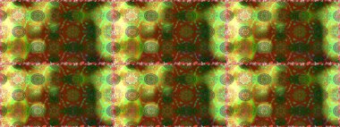 Kahverengi renkli çiçekler. Renkli Yaz Temalı Kusursuz Arkaplan. Sevimli çiçek raster deseni. Düz Çiçek Elementleri Tasarımı.