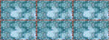 Şablon, pürüzsüz, çiçekli kenar. Eski moda arka plan. Çiçek çelengi. Raster illüstrasyonu. Kıvırcık, parlak örgü. Güzel, pürüzsüz kumaş, tuval..