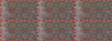 Güzel kumaş deseni. Raster illüstrasyonu. Küçük çiçekteki sevimli çiçek deseni. Güzel karalama çiçekleri olan kusursuz çiçek deseni..