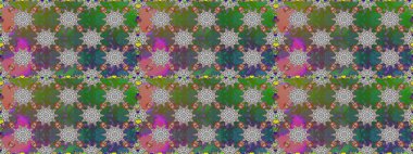 Yumuşak, yaz çiçekli arka plan. Yeşil renkli çiçekler. Raster çiçek desenli ve çiçekli..