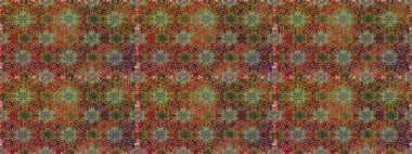 Güzel kumaş deseni. Bahar çiçekli, dikişsiz, sevimli çiçek deseni. Raster illüstrasyonu.