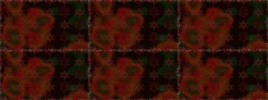 Arkaplan dokusu, duvar kağıdı, kahverengi renkli çiçek teması. Kabile sanatı boho baskısı, klasik çiçek arkaplanı. Soyut etnik raster pürüzsüz desen.