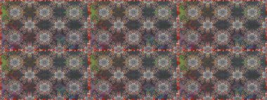 Gri renkli çiçekler. Renkli Yaz Temalı Kusursuz Arkaplan. Raster illüstrasyonunda kusursuz çiçek deseni. Düz Çiçek Elementleri Tasarımı.