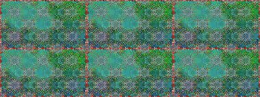 Çiçekler. Soyut etnik raster kusursuz desen. Vadinin yeşil renkli çiçekleri.