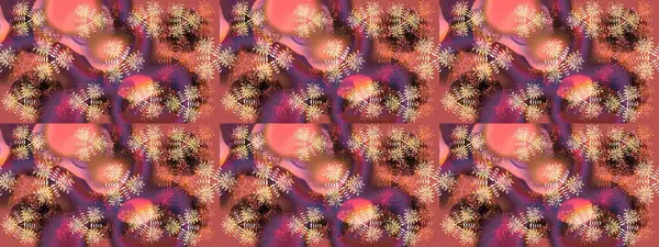 Desen snowflakes.raster Noel soyut renkli arka plan ile düşen kar tanesi. Raster illüstrasyon.