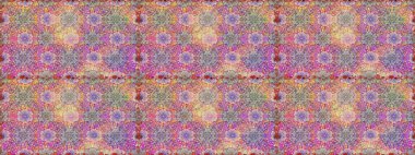 Çiçekler suluboya seamless modeli. Raster şık kumaş deseni.