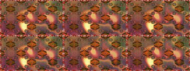 Nazik, narin çiçek arkaplanı. Çiçekli karalama şeklinde Raster çiçek deseni. Kahverengi renkte çiçekler.