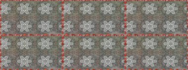 Paket kağıdı için en iyisi. Doğal kozmetik ürünleri, parfüm, çiçekçi dükkanı için bahar ihalesi tasarımı. Gri lale çiçekli, pürüzsüz bir desen. Karşılama ya da düğün geçmişi olarak kullanılabilir.