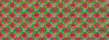 Nazik, narin çiçek arkaplanı. Yeşil renkli çiçekler. Raster çiçek desenli ve çiçekli..