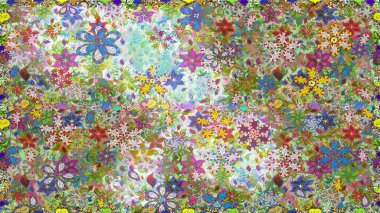 Küçük çiçekte hoş bir çiçek deseni var. Parlak çiçekli nötr renklerde soyut, pürüzsüz desen. Çiçek elementli zarif raster dokusu..