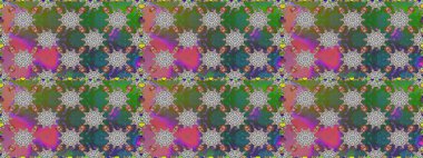 Raster 'ın taze dokusu. Yumuşak fayans. Klasik çiçek desenli. Sarma, tekstil ve duvar kâğıdı için kusursuz çiçek arkaplanı. Yumuşak pamuk tasarımı.