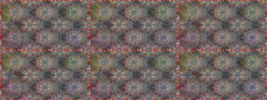 Renkli Bahar Temalı Kusursuz Arkaplan. Düz Çiçek Elementleri Tasarımı. Gri renkli çiçekler. Çiçekle kusursuz desen.