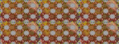 Tekstil ya da kitap kapakları, imalat, duvar kağıtları, baskı, hediye paketi ve yapıştırma kitabı için çiçeksiz arka plan. Küçük çaplı çiçeklerdeki basit şirin desenler. Raster illüstrasyonu.