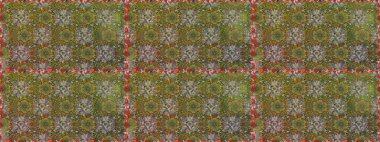 Raster. Colour Spring Theme seamless pattern Background. Flat Flower Elements Design.