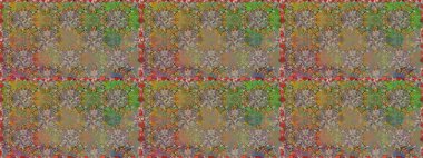 Sevimli çiçek desenli küçük çiçek. Raster resim. Güzel karalamalar çiçekler ile sorunsuz çiçek desenli. Güzel kumaş deseni.