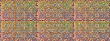 Renkli Yaz Temalı Kusursuz Arkaplan. Düz Çiçek Elementleri Tasarımı. Sevimli çiçek raster deseni. Modaya uygun kumaş deseni.