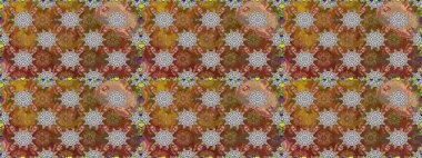 Tekstil ya da kitap kapakları, imalat, duvar kağıtları, baskı, hediye paketi ve yapıştırma kitabı için çiçeksiz arka plan. Küçük çaplı çiçeklerdeki basit şirin desenler. Raster illüstrasyonu.