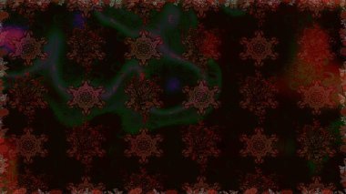 Modaya uygun kumaş deseni. Düz Çiçek Elementleri Tasarımı. Sevimli çiçek raster deseni. Renkli Yaz Temalı Kusursuz Arkaplan.