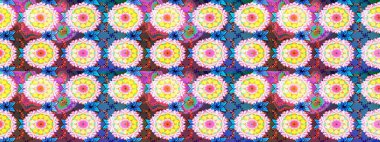 Küçük çiçekteki sevimli çiçek deseni. Tarafsız renklerde çiçekler.