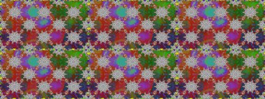 Kaydırma, tekstil, duvar kağıdı için sorunsuz çiçek background. Vintage çiçekli desen. Raster frourish doku. Yumuşak döşeme. Yumuşak pamuklu tasarım.