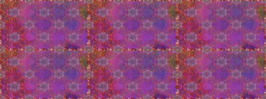 Elle çizilmiş çiçek deseni (fayans). Şirin çiçekli, desenli, mor renkli, renksiz bir desen. Tekstil için suluboya desensiz.