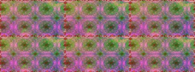 Düz Çiçek Elementleri Tasarımı. Yeşil renkte zarif çiçek buketi suluboya. Raster illüstrasyonu. Renkli Bahar Teması Kusursuz Arkaplan.