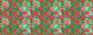 Çiçekli el, pürüzsüz desen çizmiş. Modern, pembe raster arka plan duvar kağıdı çizimi, klasik çizgili, desenli desenli çiçekler, çiçekli süsler..