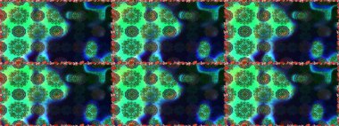 Yeşil renkli çiçekler. Yumuşak, bahar çiçekli arka plan. Raster çiçek desenli ve çiçekli..