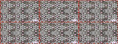 Küçük gri çiçeklerle oldukça eski bir besin torbası deseni. Tekstil, kumaş, kapaklar, duvar kağıtları, baskı, naylon, yapıştırma, örgü, dekupaj için çiçeksiz arkaplan.