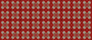 Barok tarzında kusursuz bir doğulu süsü. Geleneksel altın sarısı desenli kırmızı, kahverengi ve gri renklerde altın elementlerle.