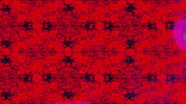 Renkli unsurlarla hareketli arka plan görüntüleri. Çiçekler. Eski model. Bayrak tarzı. Video kaydı. Şablon. Döngü. Kusursuz..