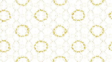 Renkli unsurlarla hareketli arka plan görüntüleri. Çiçekler. Eski model. Bayrak tarzı. Video kaydı. Şablon. Döngü. Kusursuz..