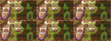 Tropik çiçekler. Kahverengi renkli çiçekler. Tişörtsüz arka plan deseni.