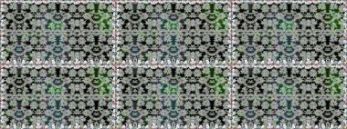 Gri renkli çiçekler. Elle boyanmış suluboya, kusursuz çiçekler ve bitkiler..