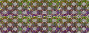 Raster illüstrasyonu. Kusursuz desen. Organik motif arka planı. Ultraviyole kumaş deseni.