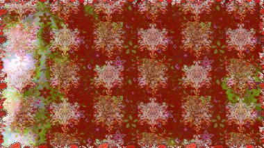 Çiçekler, yapraklar, dekoratif elementler, sıçramalar, lekeler, el çizimleri çizimleri ve Doodle çizimleri, grafik raster çizimleri.