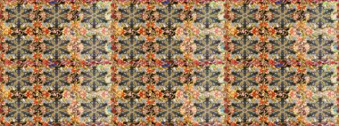 Klasik raster sarısı, kusursuz desen. Gri renklerde, altın elementlerle kusursuz desen. Klasik klasik klasik arka plan. Geleneksel oryantasyon süsü.