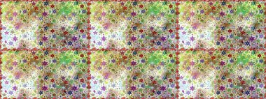 Tarafsız renklerde çiçek desenleri, el yapımı papatyalar, papatyalar. Tekrar eden çiçek arkaplanı, zarif nötr çiçek duvar kağıdı.