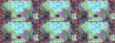 Tarafsız renklerde çiçekler. Çiçekli karalama şeklinde Raster çiçek deseni. Yumuşak, bahar çiçekli arka plan.